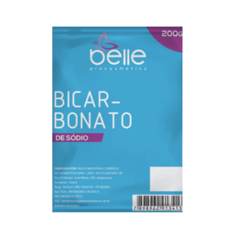 Bicarbonato de Sódio Belle Procosmetics 200g