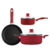 Batería de Cocina 5pz Pyrex Fuego