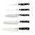 Set x5 Cuchillos Pyrex Centurión