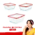 Set x3 recipientes herméticos Pyrex Fresh Lock