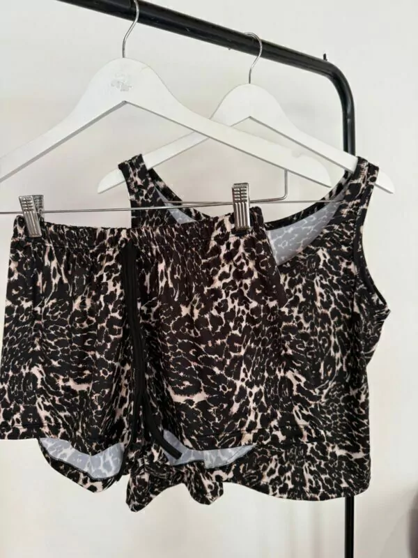 Homewear CHEETAH PRINT musculosa