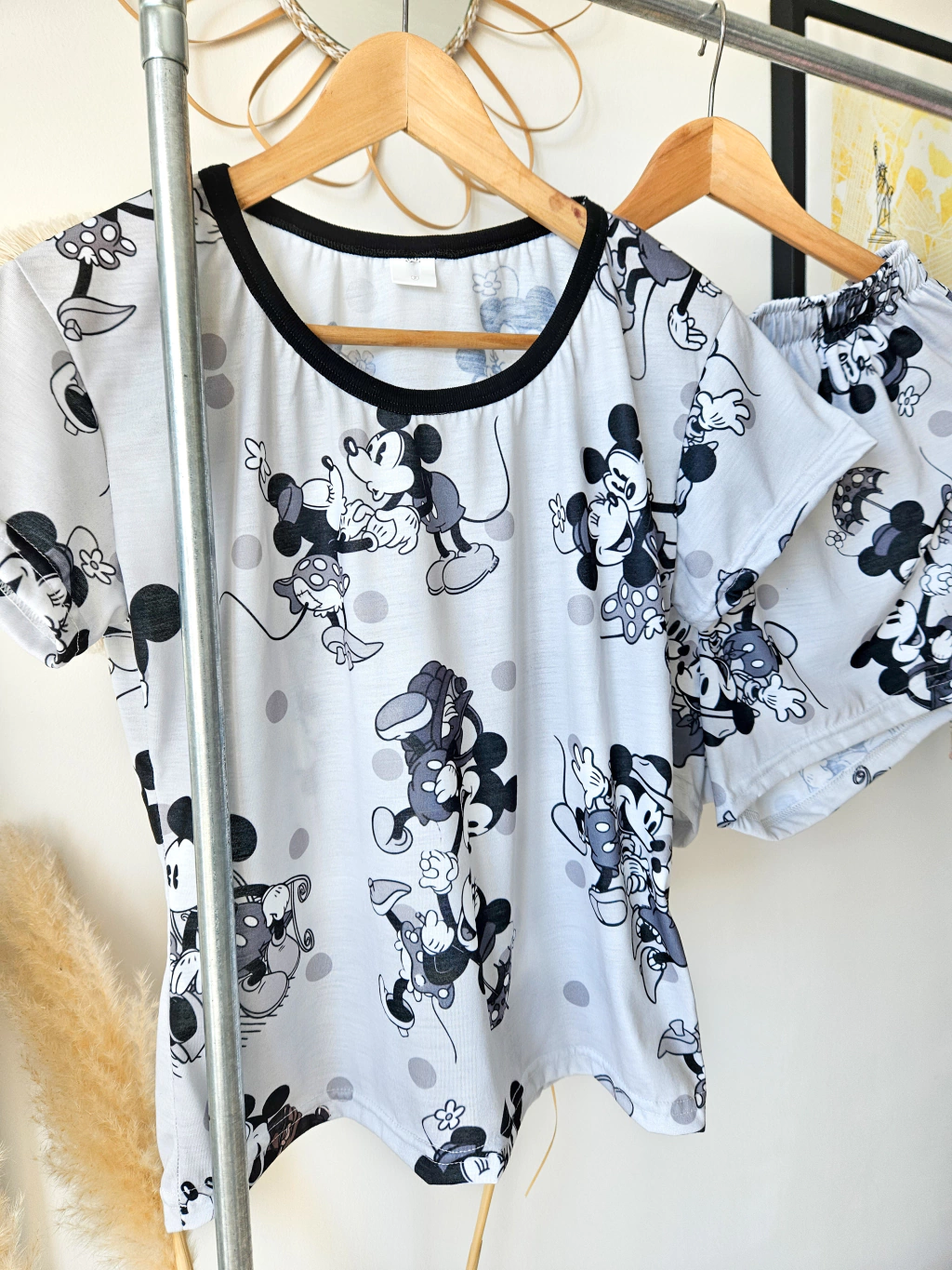 Homewear MICKEY Y MINNIE corto unisex - Medidas en descripcion