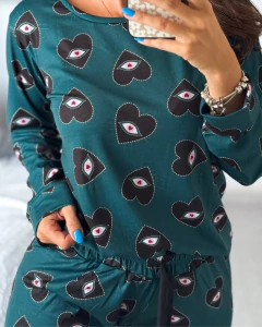 Pijama QUEEN manga larga - comprar online