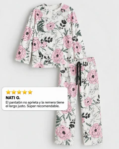 Pijama MANI manga larga - comprar online