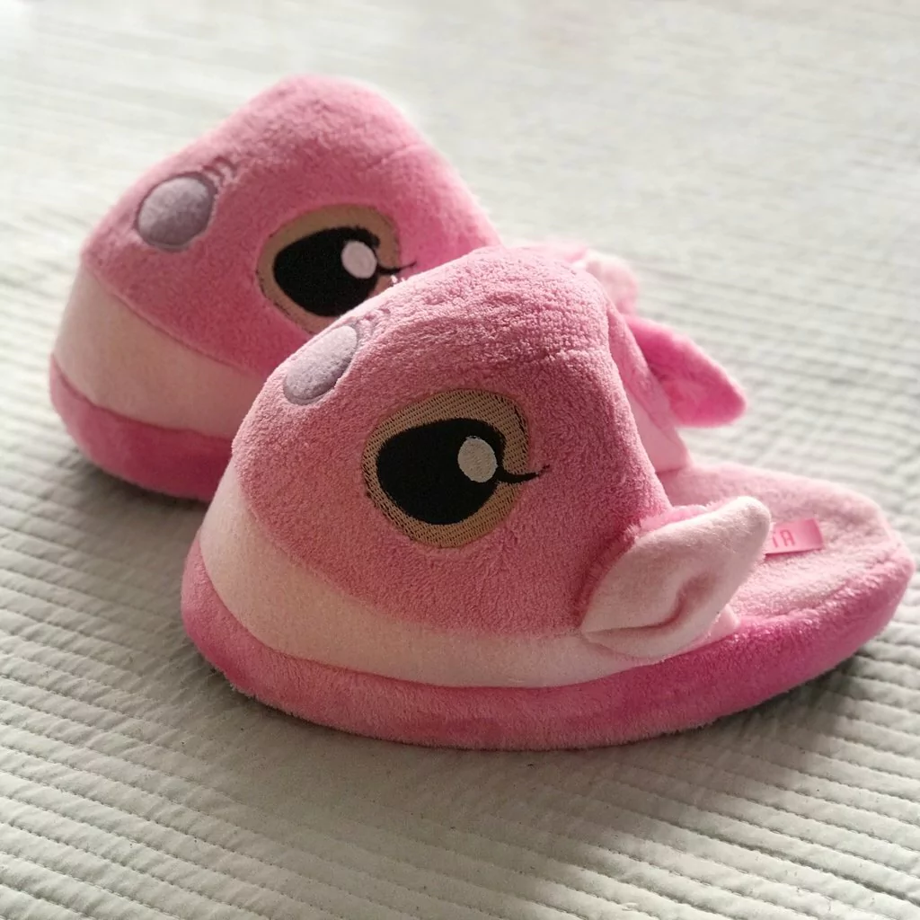 Pantuflas ANGEL unisex (stitch rosa)