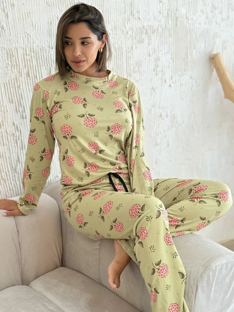 Pijama BRUNE manga larga