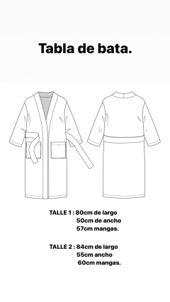 Bata de waffle blanco en internet