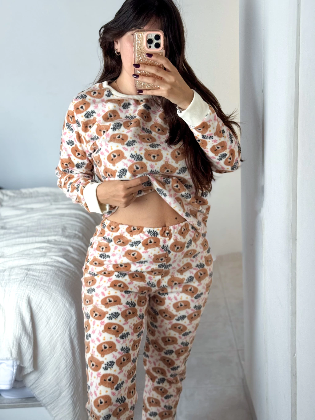 Conjunto BEAR OTOÑO polar - buzo y pantalon