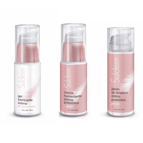 Set intimo Sulderm - Pack Gel + Crema + Jabón