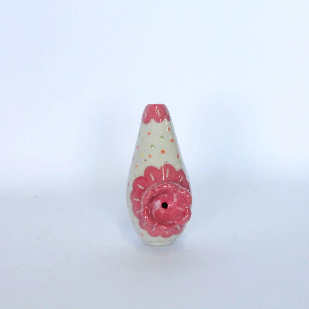 cachimbo flor rosa