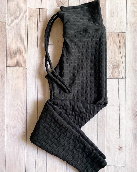 LEGGING COM LAÇO BROCADA