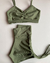 CONJUNTO SHORT LAÇO LATERAL VERDE MILITAR na internet
