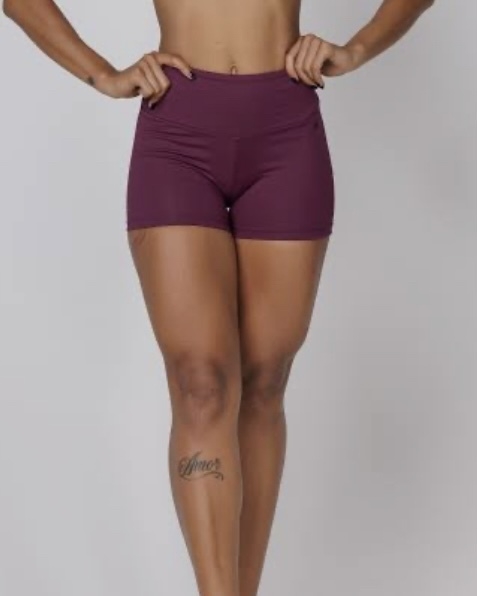 SHORT CROSS SEM LAÇO BERINJELA - comprar online