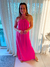 Vestido Sirius longo frente única com fenda - comprar online