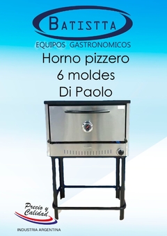 Horno Pizzero 6 moldes - comprar online