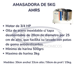 Imagen de AMASADORA AMR5