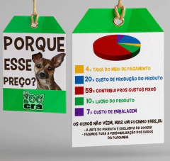 Plaquinha (Tag) de Identificação São Bernardo - Zooera - Plaquinha de identificação ou pingente para cachorro e gato!