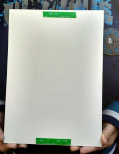 Quadro em mdf de Gato branco - comprar online