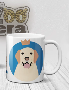 Caneca de Porcelana Labrador