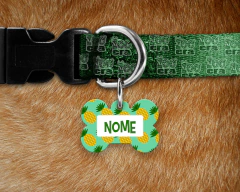 Plaquinha (Tag) de Identificação Abacaxi