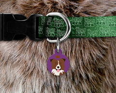 Plaquinha (Tag) de Identificação Border Collie - Zooera - Plaquinha de identificação ou pingente para cachorro e gato!