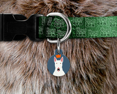 Plaquinha (Tag) de Identificação Bull terrier - comprar online