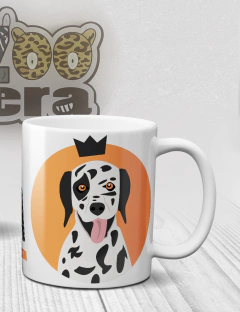 Caneca de Porcelana Dálmata