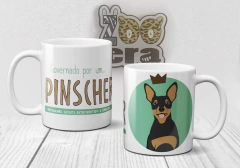Caneca de Porcelana Pinscher - comprar online
