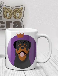 Caneca de Porcelana Rottweiler