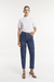 JEAN MOM MONOGRAM