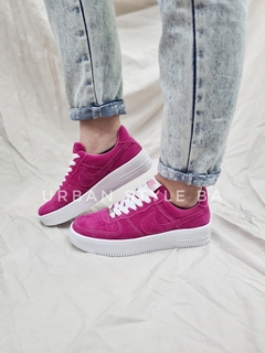 Zapatillas Force GAMUZA FUCSIA - comprar online