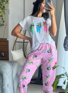 PIJAMA LARGO CHICAS SUPERPODEROSAS