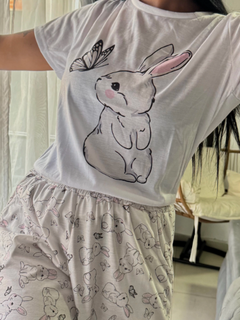 PIJAMA LARGO CONEJO