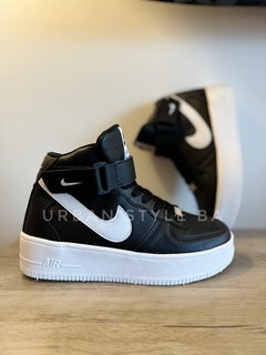 Zapatillas Air Boot negra con blanco