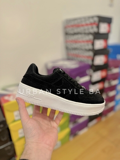 Zapatillas Force GAMUZA NEGRA