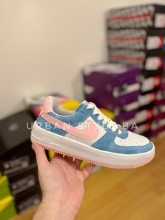 Zapatillas Force CELESTE CON ROSA