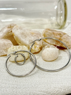 AROS ARGOLLA PLATEADA