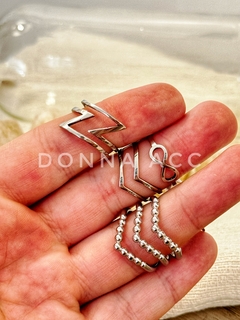 ANILLOS PLATEADOS VARIOS