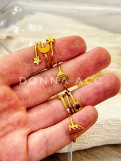 ANILLOS DORADOS VARIOS