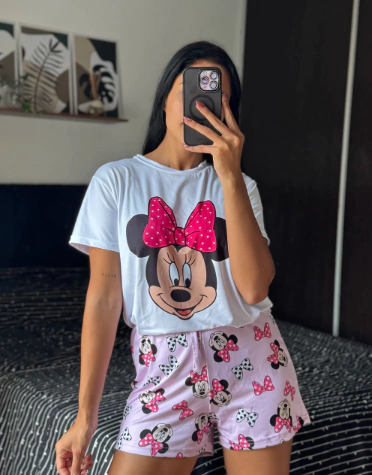 PIJAMA CORTO MINNIE - comprar online