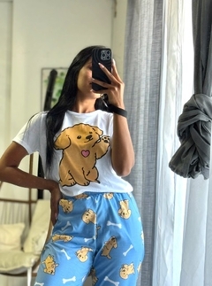 PIJAMA LARGO PERRITO