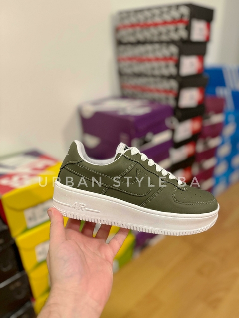 Zapatillas Force VERDE MILITAR