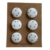 BOTOES ENCAPADOS CARTELA C/6 28MM-CINZA CORACAO - comprar online
