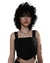 corset nervuras preto