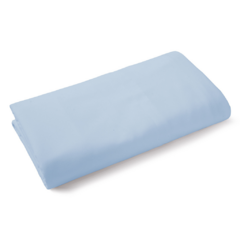 JOGO DE LENÇOL SOLTEIRO PONTO PALITO 3 PEÇAS 400 FIOS - AZUL CLARO - comprar online