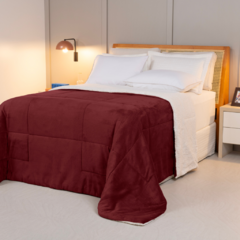 COBERDROM CASAL QUEEN MANTA SHERPA 01 PEÇA - VINH0 - comprar online