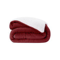 COBERDROM CASAL QUEEN MANTA SHERPA 01 PEÇA - VINH0 - comprar online