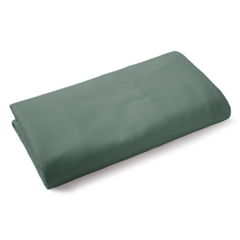JOGO DE LENÇOL CASAL QUEEN PONTO PALITO 4 PEÇAS 400 FIOS - VERDE ESCURO - comprar online
