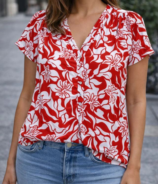 Camisola estampada de fibrana — imagen 11