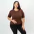 Remera Mujer Modal De Vestir Escote Redondo Manga 3/4 - comprar online